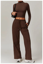 Load image into Gallery viewer, Luxurious Contoured 2 Piece Yoga Ensemble Performance
