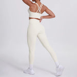 Load image into Gallery viewer, Ultra Luxe Contour Yoga Wear 2 Piece Leggings Nylon
