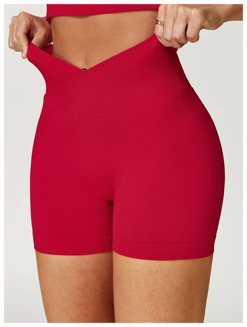 Seamless High Waist Studio Shorts Performance Luxe Elite