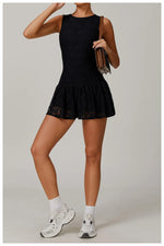 Load image into Gallery viewer, Sculpted Contour Jumpsuit With Luxe Performance Fabric
