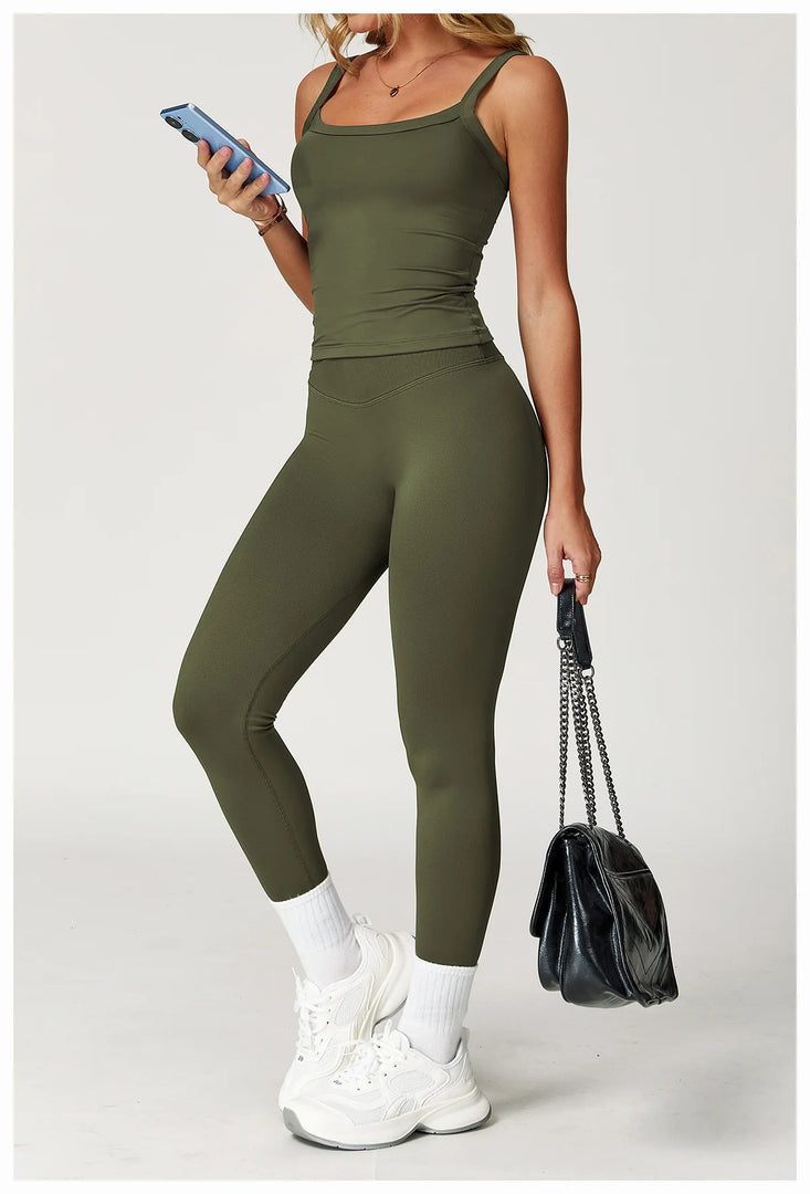 Premium Breathable Seamless Sports Bra With Support Nylon