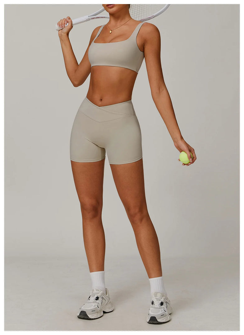 Seamless Contour Performance Sports Bra Nylon Spandex