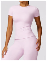 Load image into Gallery viewer, Contour Yoga Crop Top Seamless Performance Wear Edition
