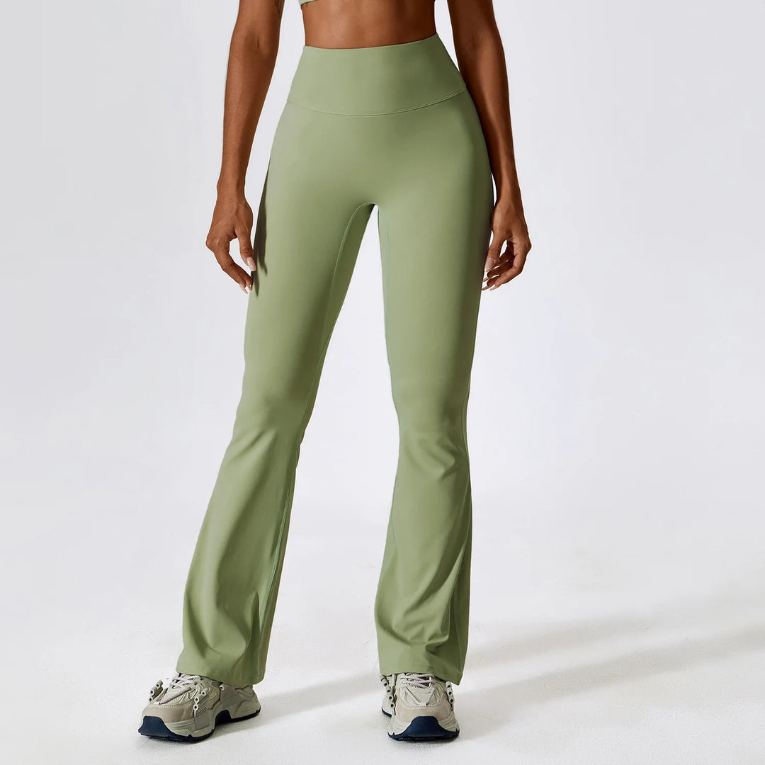 Luxuriant Contoured Breathable Leggings High Waist Knit