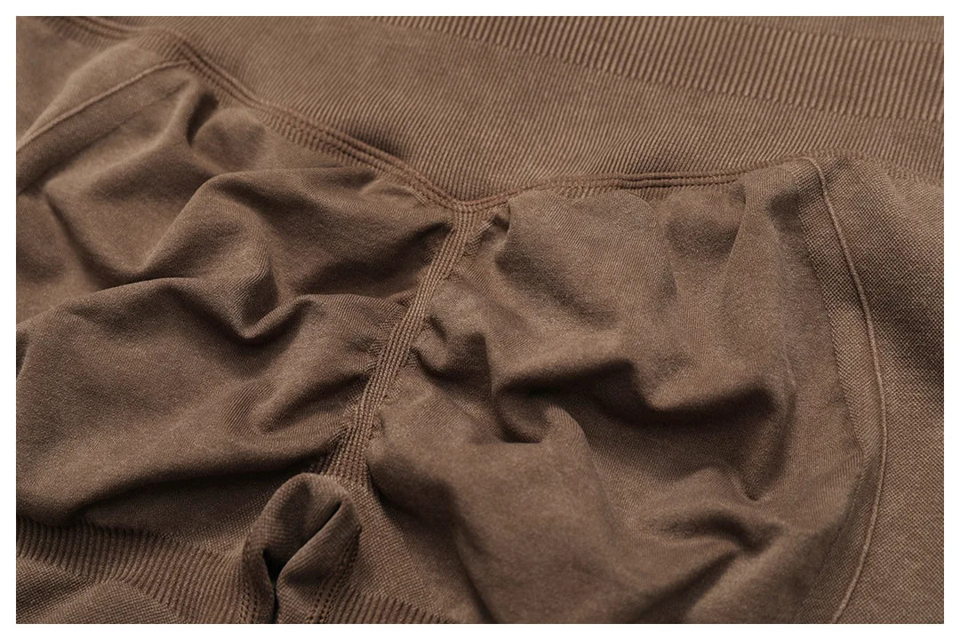 Premium Contour Seamless High Waist Leggings With Scrunch