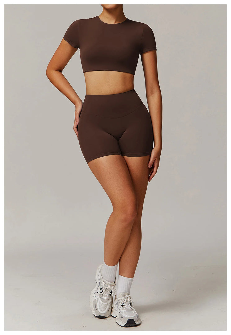 Seamless Contour Two Piece Yoga Set Luxe Performance Wear