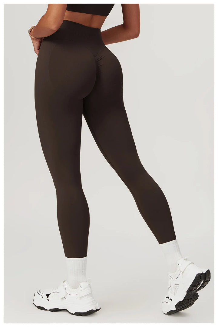 Seamless High Waist Breathable Yoga Leggings Performance