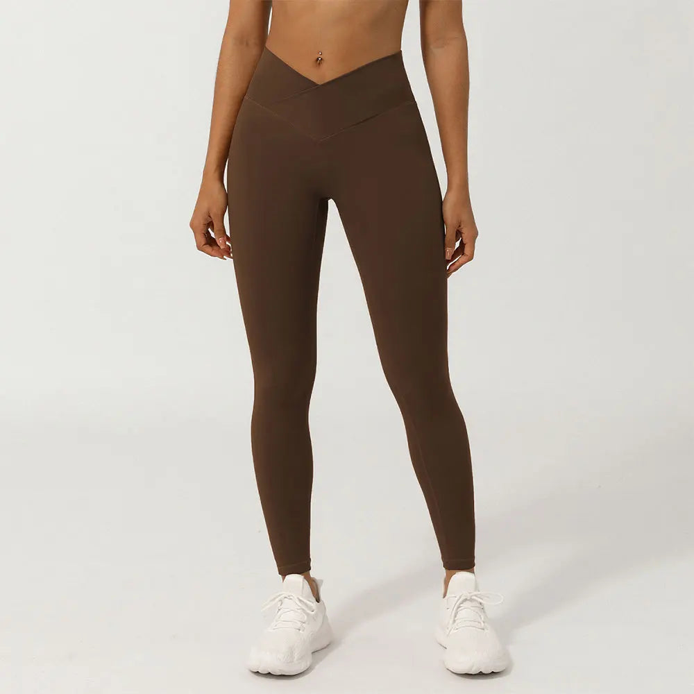 Contoured High Waist Yoga Leggings Premium Supremacy