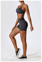 Load image into Gallery viewer, Seamless Performance Yoga Set Contour Nylon Knit Fabric
