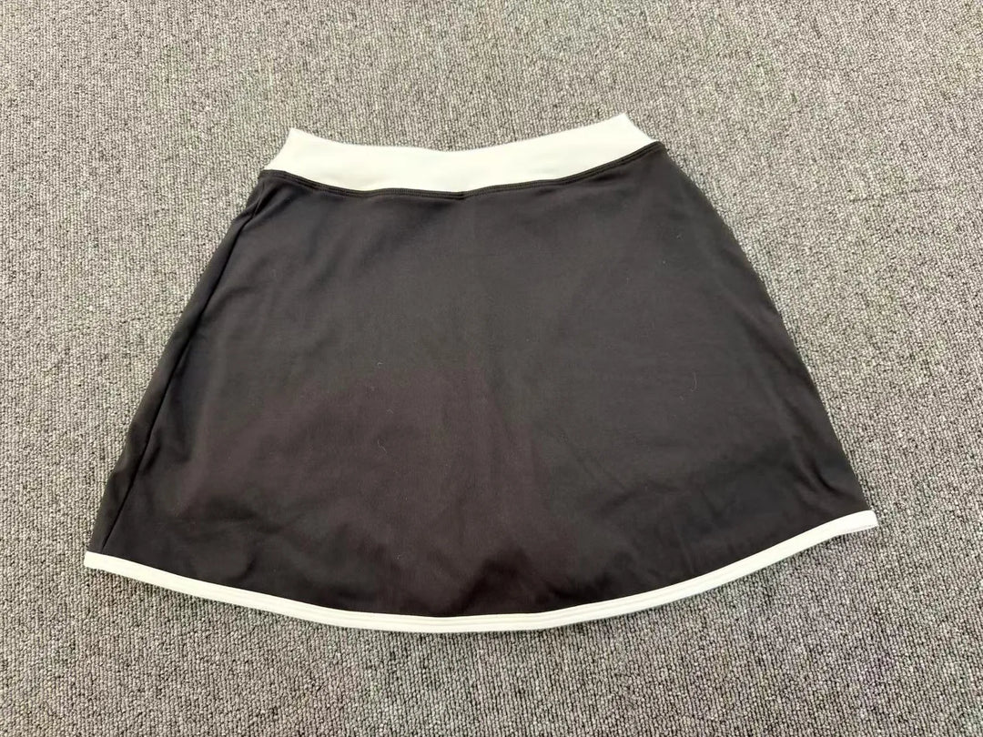 Patchwork Yoga Skirt Anti Glare Running Performance