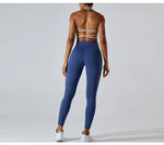 Load image into Gallery viewer, Cross Back Strappy Seamless Bralette Soft Nylon Spandex
