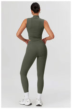 Load image into Gallery viewer, Two Piece Contoured Athleisure Set
