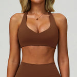 Load image into Gallery viewer, Contoured Breathable High Support Seamless Sports Bra
