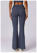 Load image into Gallery viewer, High Waist Flare Leggings for Studio Sophistication
