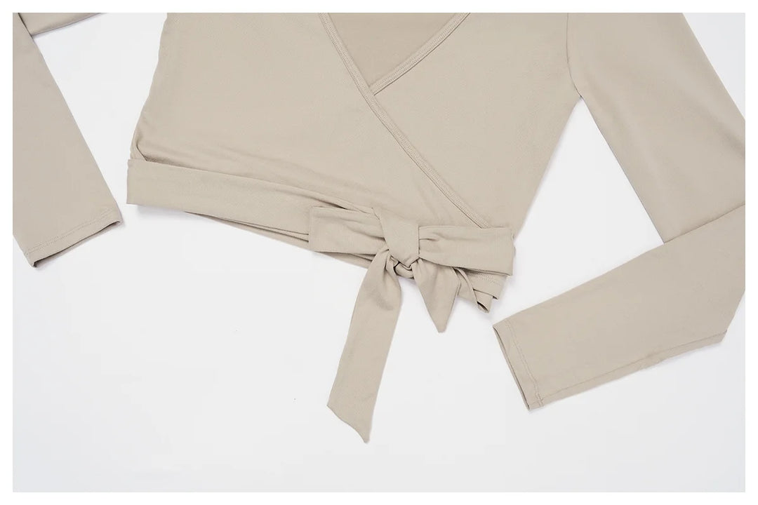 Premium Extended Sleeve Contour Yoga Top Performance