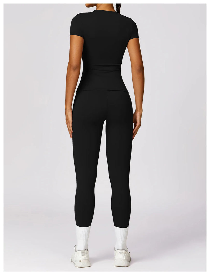 Contour Yoga Crop Top Seamless Performance Wear Edition