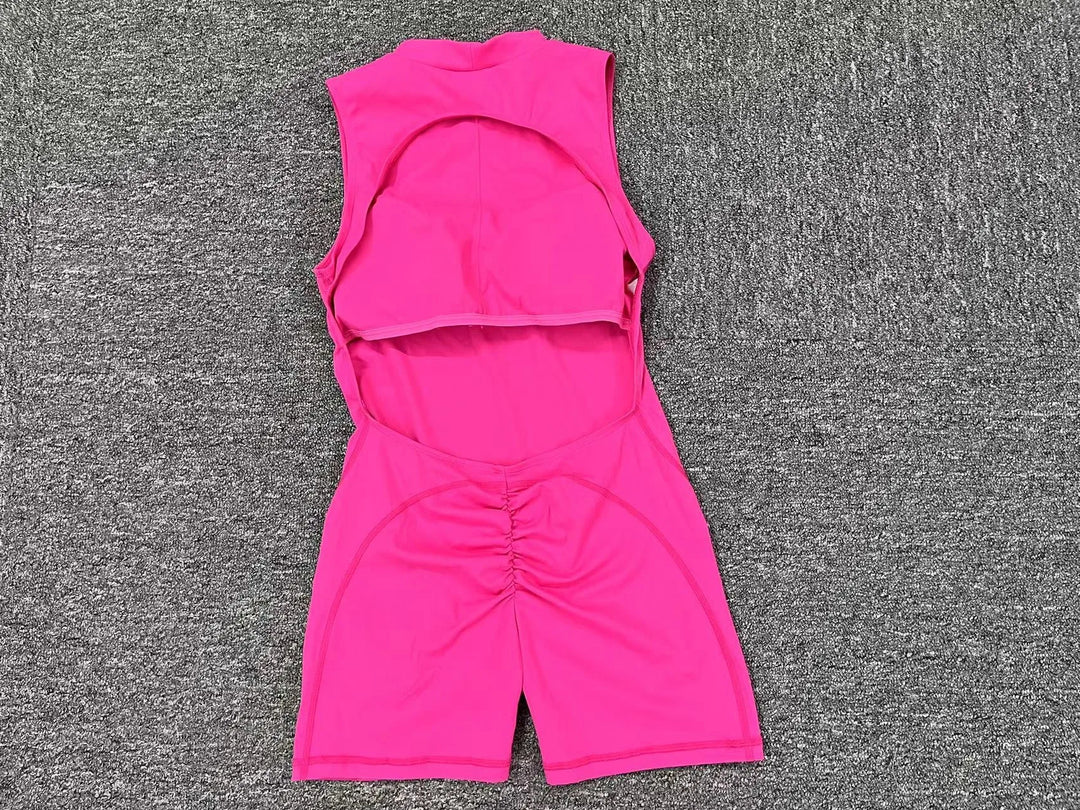 Premium Contoured Studio Jumpsuit Nylon Knit Capsule