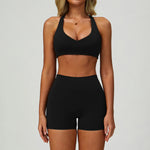 Load image into Gallery viewer, Lux Contoured Seamless Yoga Set
