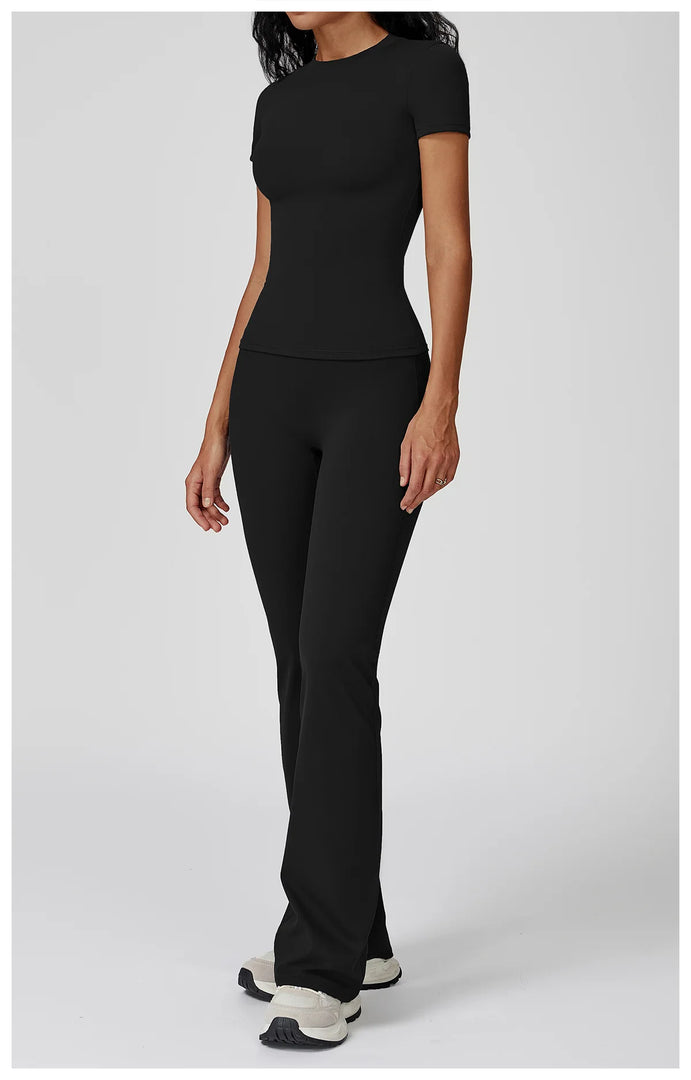 2 Piece Seamless Yoga Set Performance Leggings Luxe