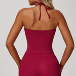 Load image into Gallery viewer, Racer Back Breathable Contour Light Weight Sports Bra Nylon
