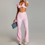 Load image into Gallery viewer, Luxurious Contoured Yoga Set Quick Drying Performance
