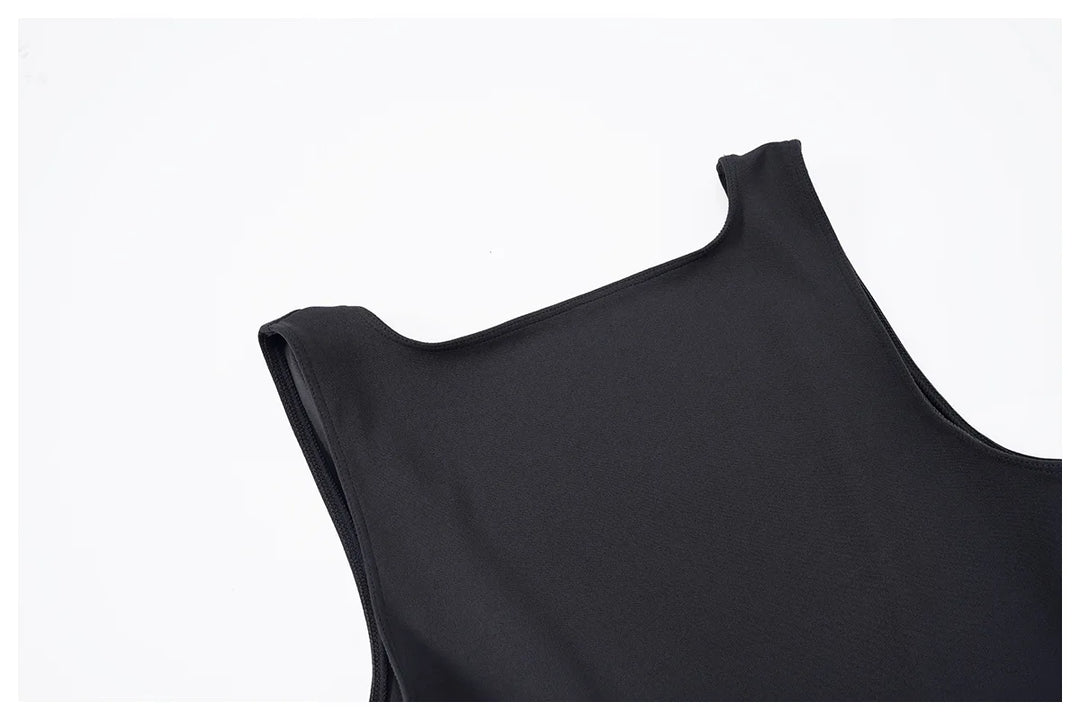 Sculpted Yoga Jumpsuit Ultra Breathable Nylon Knit Fabric