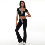 Load image into Gallery viewer, High Waist Contoured Performance Leggings Nylon Knit

