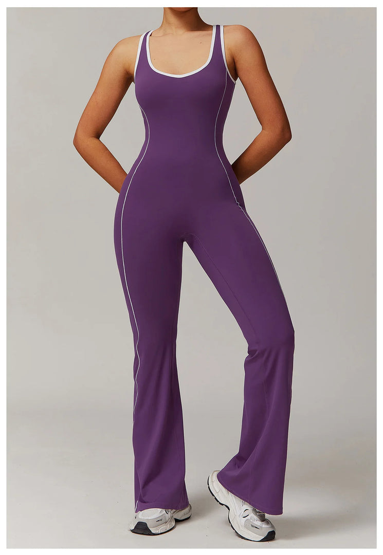 Sculpted Seamless One-Piece Yoga Jumpsuit Signature