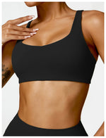 Load image into Gallery viewer, Contoured Padded Sling Seamless Sports Bra Quick Dry
