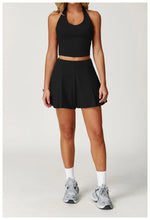 Load image into Gallery viewer, Luxurious Contouring Seamless Halter Set Performance
