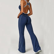 Sculpted Seamless Performance Jumpsuit With Front Zip