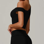 Load image into Gallery viewer, Breathable One Shoulder Sculpted Performance Contour Bra
