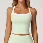 Load image into Gallery viewer, Seamless Breathable Cross Back Yoga Bra Shock Proof
