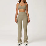Load image into Gallery viewer, Soft Stretch Contour Two Piece Yoga Silhouette Leggings
