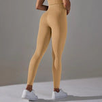 Load image into Gallery viewer, Ribbed Scrunch Contour Seamless High Waist Leggings
