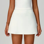 Load image into Gallery viewer, Contoured Performance Yoga Shorts Skirt Set Nylon Fabric
