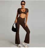 Load image into Gallery viewer, Luxurious Contoured Yoga Set Quick Drying Performance
