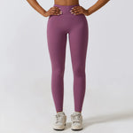 Load image into Gallery viewer, High Waist Contour Yoga Leggings Breathable Performance
