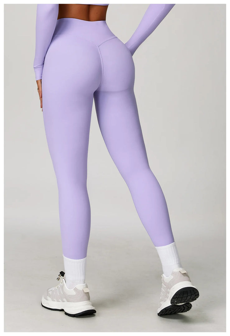Luxurious High Waist Contour Booty Lifting Leggings