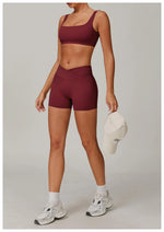 Load image into Gallery viewer, Seamless Contour Performance Sports Bra Nylon Spandex
