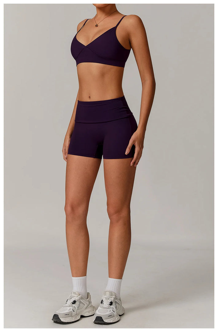 Breathable Padded Shockproof Contour Supportive Sports Bra