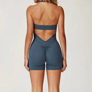 Contoured Seamless Performance Jumpsuit Set Polyester