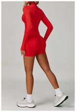 Load image into Gallery viewer, Two Piece Contour Seamless Performance Yoga Ensemble
