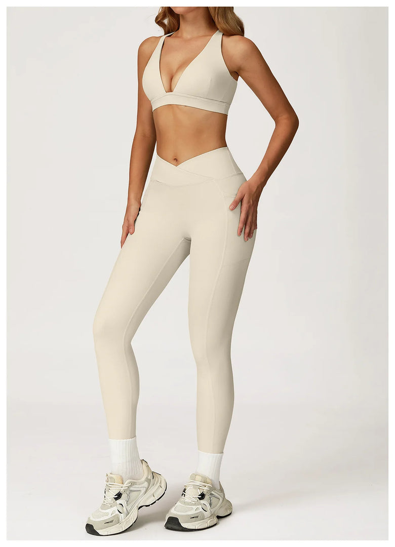 2 Piece Premium Luxe Contoured Tracksuit Nylon Knit