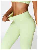 Load image into Gallery viewer, High Waist Contour Seamless Yoga Leggings With Performance
