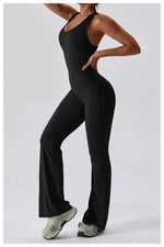 Load image into Gallery viewer, Seamless Contour Studio Jumpsuit Breathable Nylon Knit
