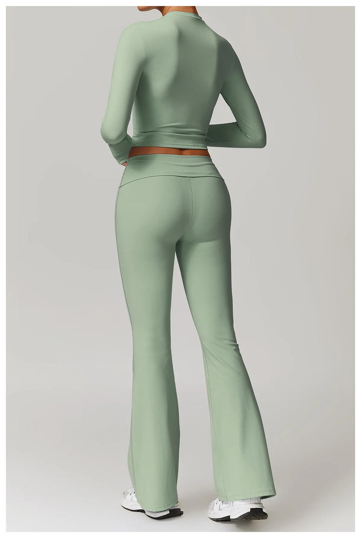 Signature 2 Piece Yoga Ensemble Nylon Plus Performance