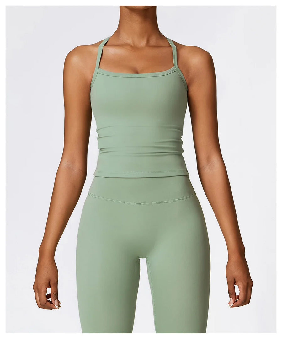 Strappy Breathable Push Up Performance Elite Sports Bra