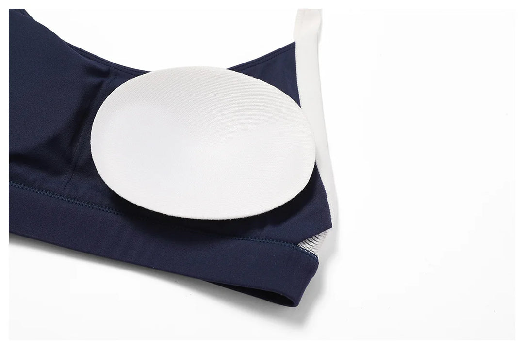 Contoured Halter Breathable Sport Bra Quick Dry Lift