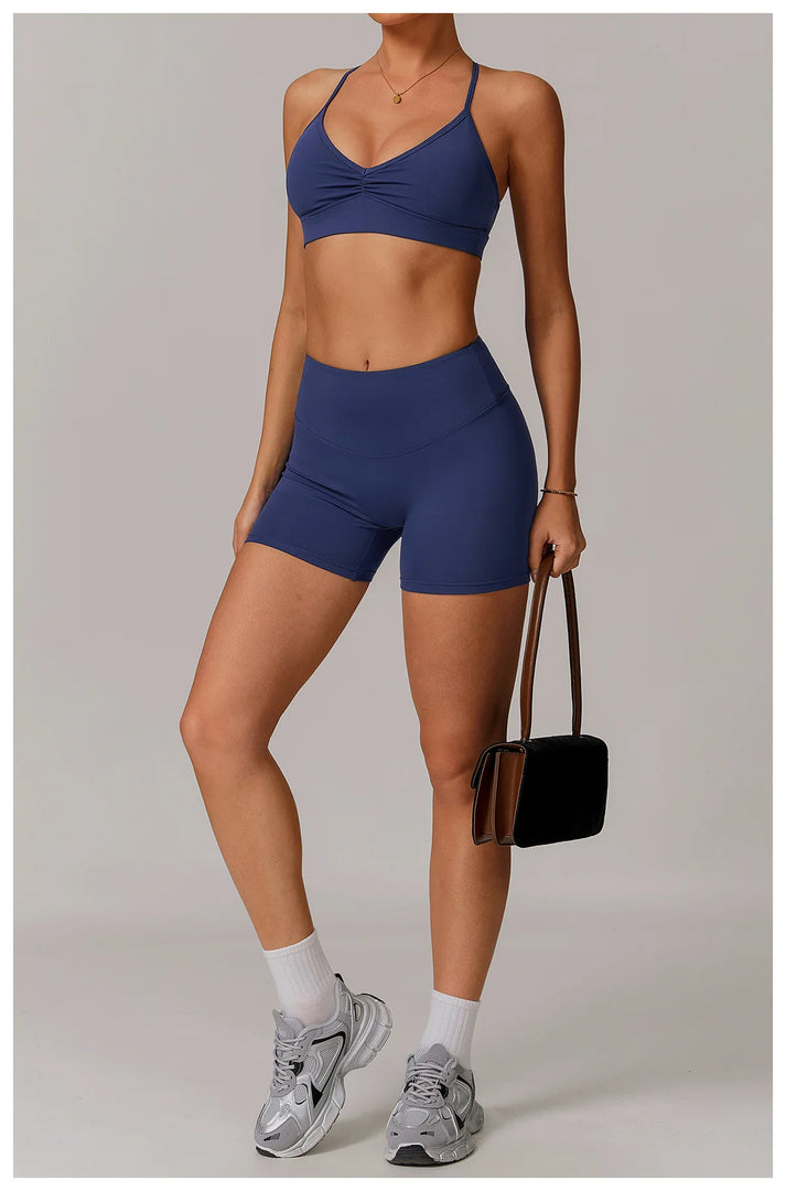 Seamless Contour Two Piece Yoga Set Luxe Performance Wear